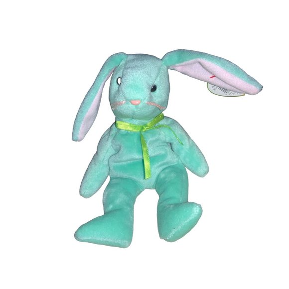 Ty Beanie Baby Hippity the Bunny Rabbit 1996 - Picture 2 of 11